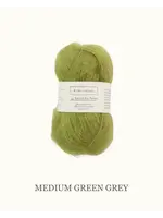 Biches et Bûches Le Petit Silk & Mohair Medium Grey Green