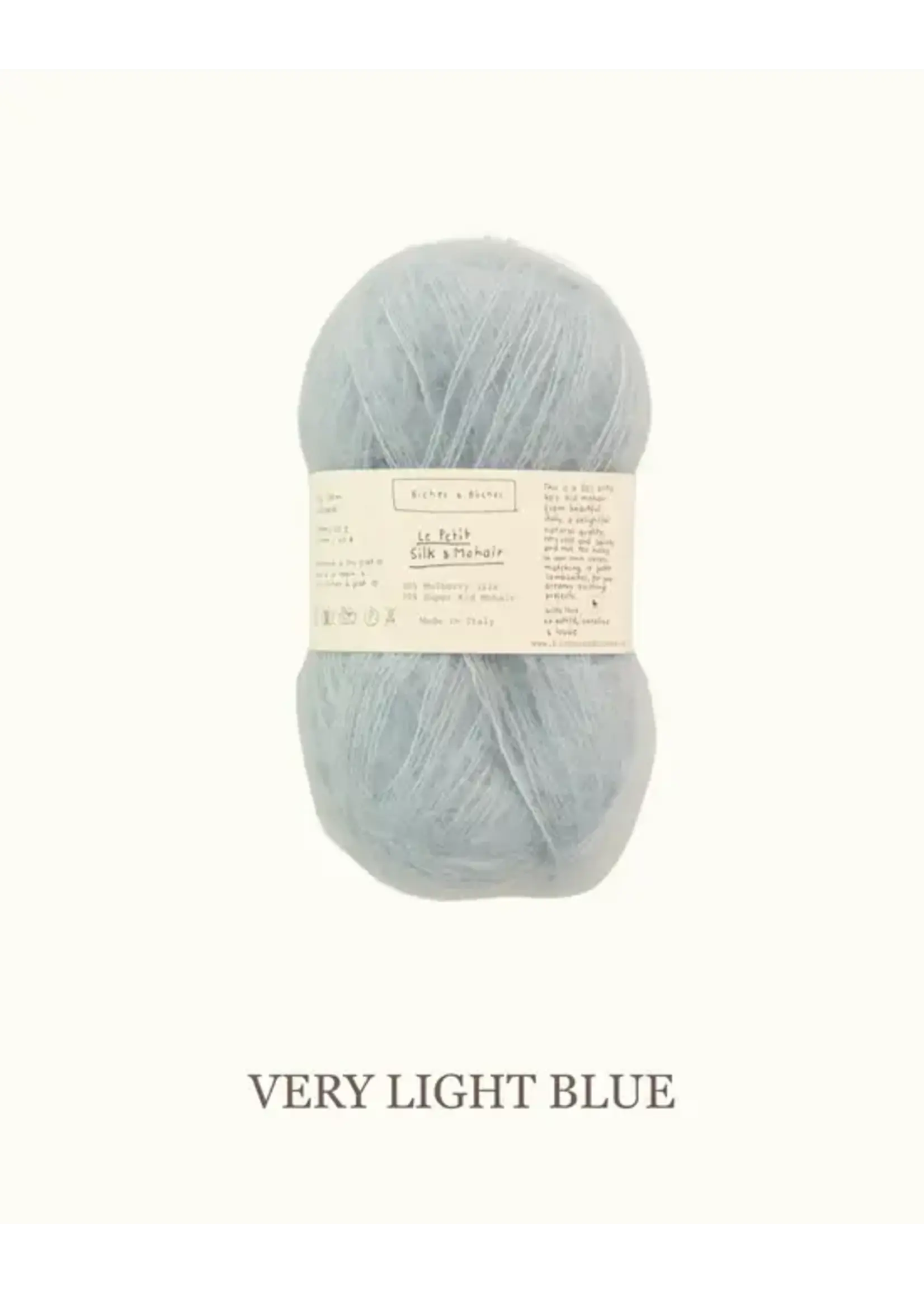Biches et Bûches Le Petit Silk & Mohair  Very Light Blue