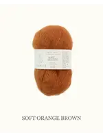 Biches et Bûches Le Petit Silk & Mohair Soft Orange Brown