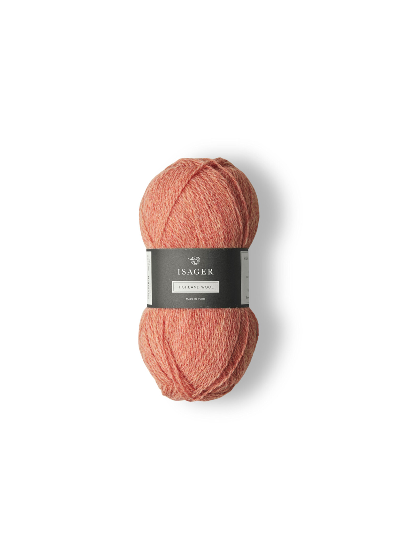Isager Highland  Rhubarb   Isager 50 gr