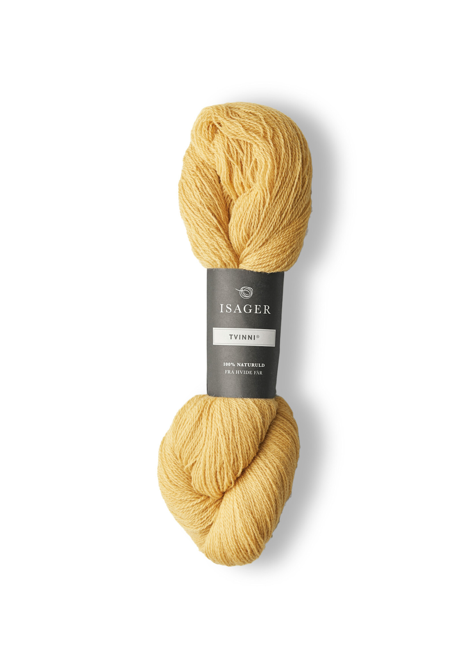 Isager Tvinni  kleur 59  Isager  50 gr - 255 m  lichtgeel