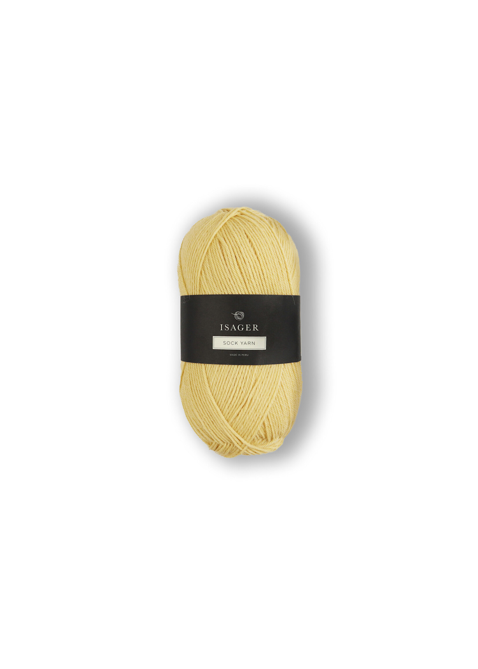 Isager ISAGER SOCK YARN  kleur 59  Lichtgeel  50 gr