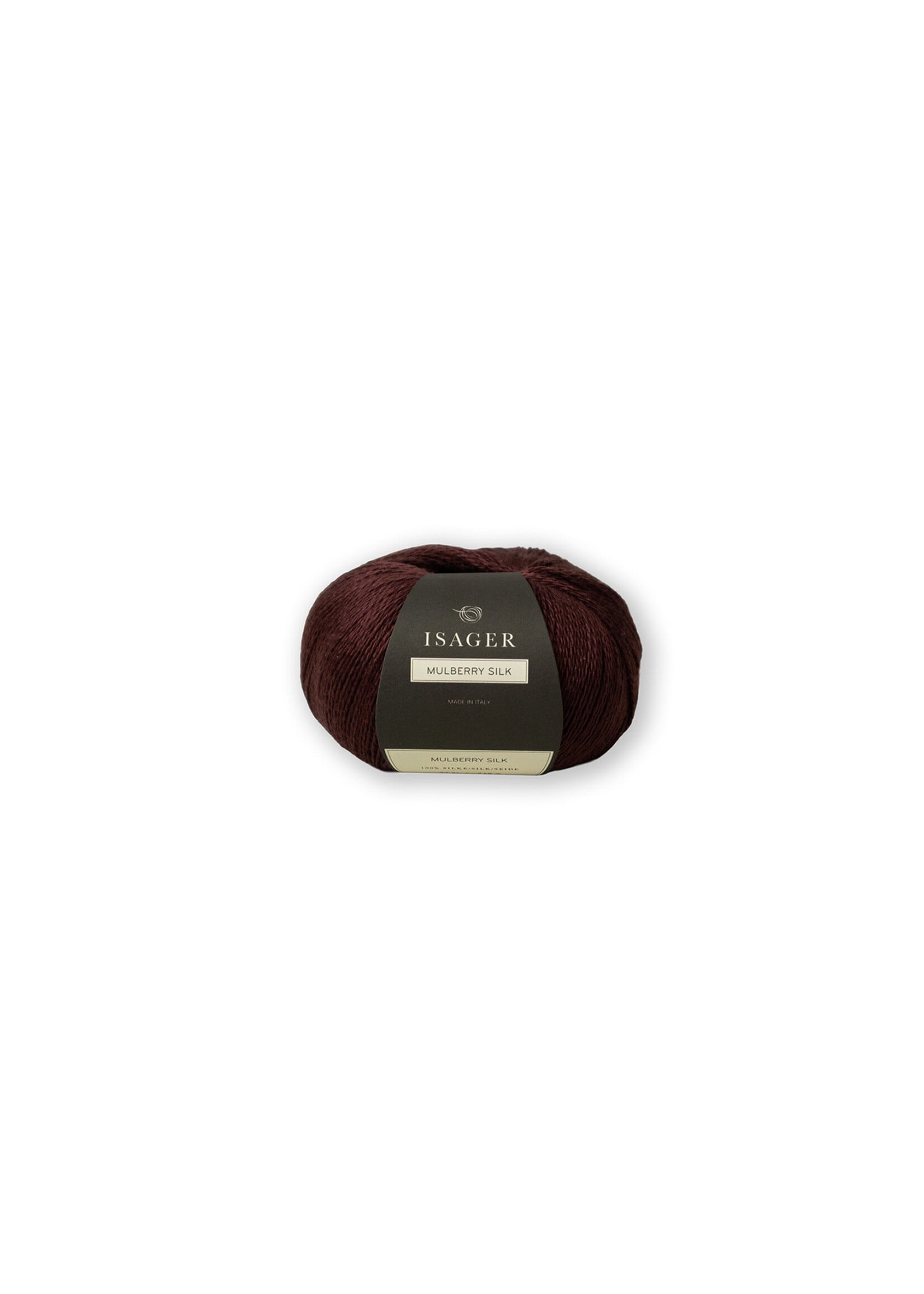 Isager Isager Mulberry Silk  kleur: Bordeaux    25 gr