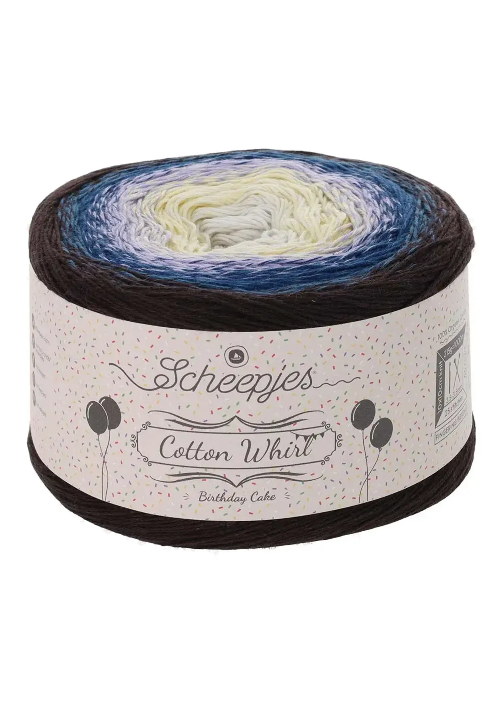 Scheepjes Cotton Whirl  Piece of Cake  799  - 1000m Scheepjes