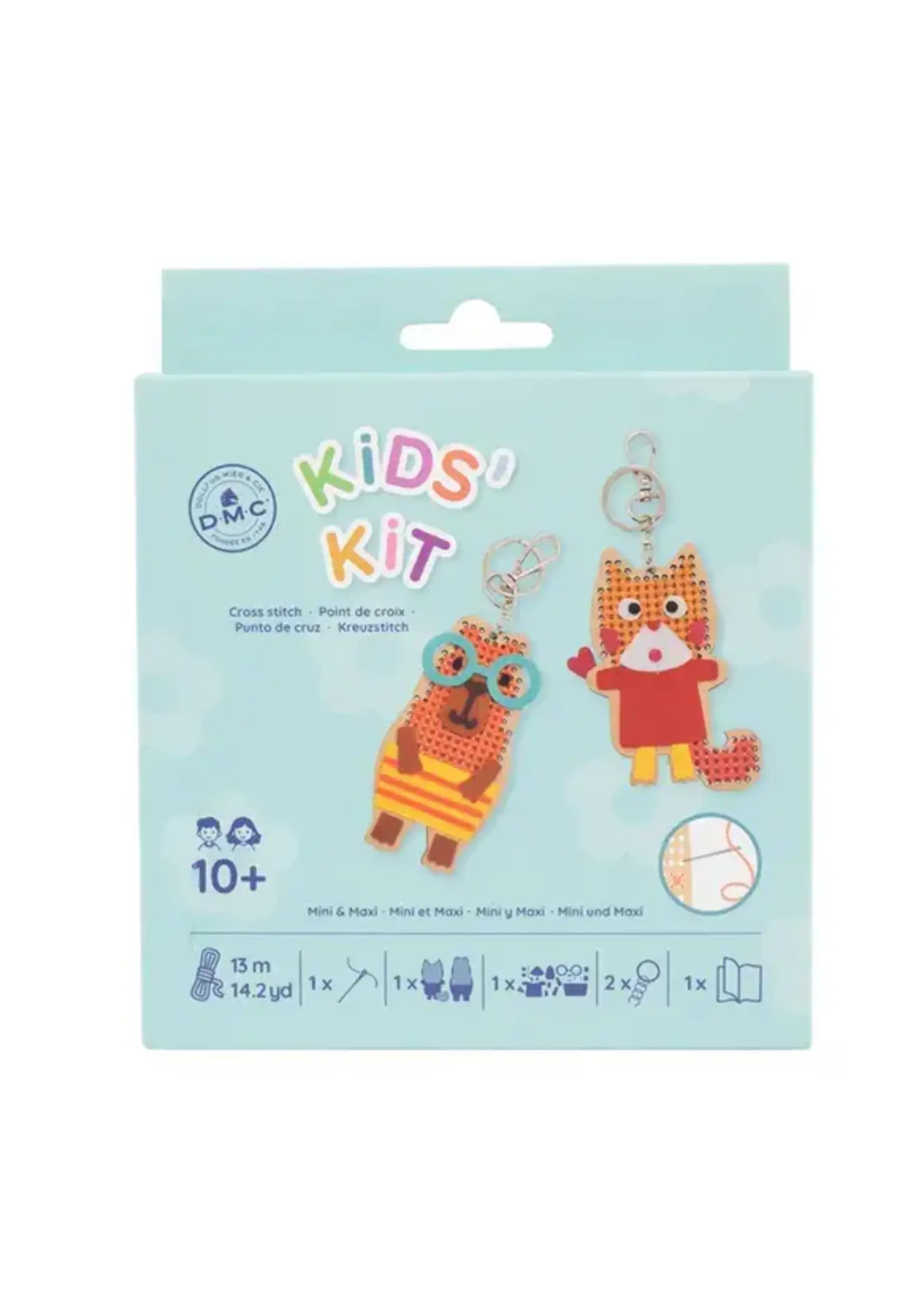 DMC KIDS' KIT  Mini en Maxi  kruissteek