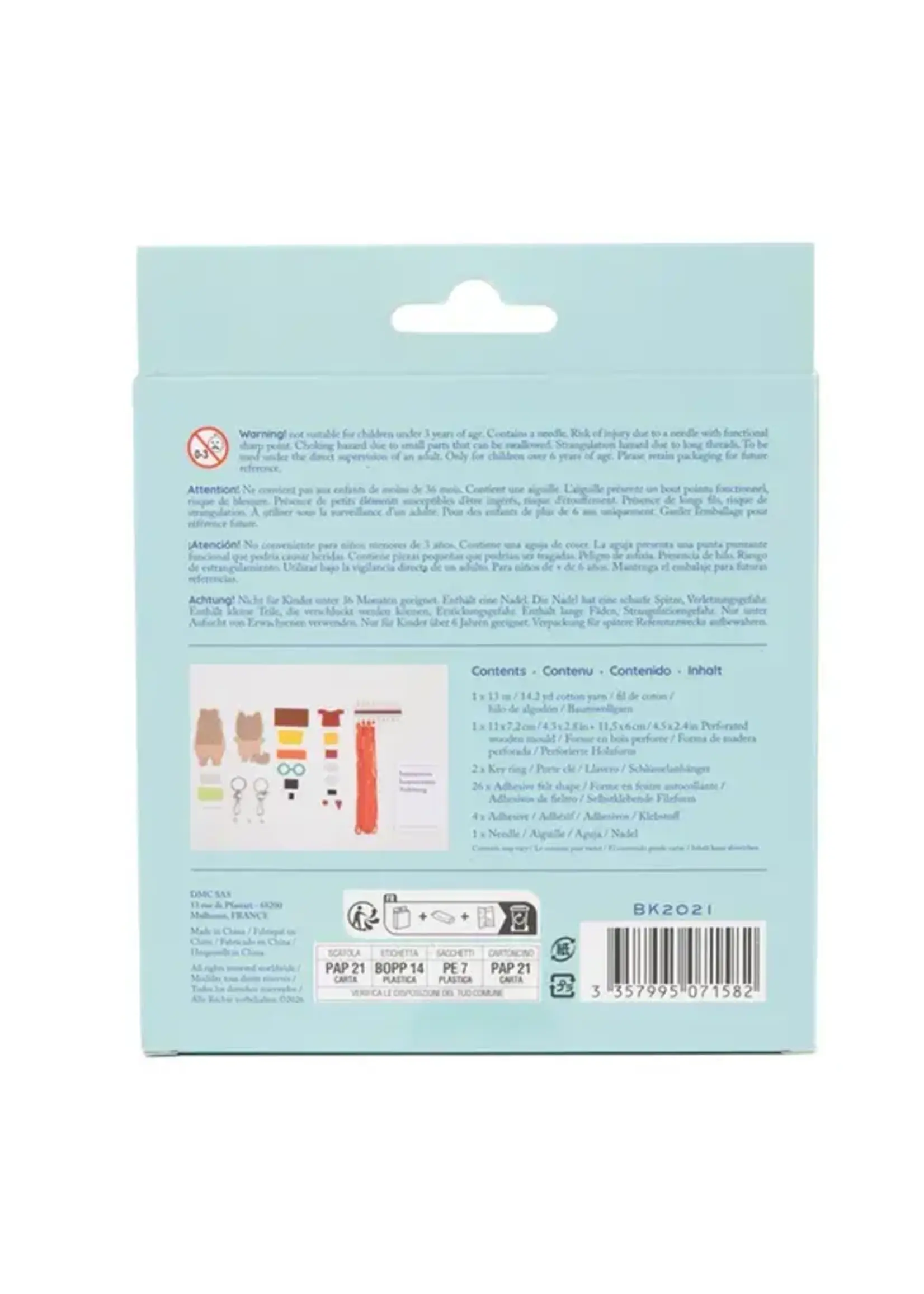 DMC KIDS' KIT  Mini en Maxi  kruissteek