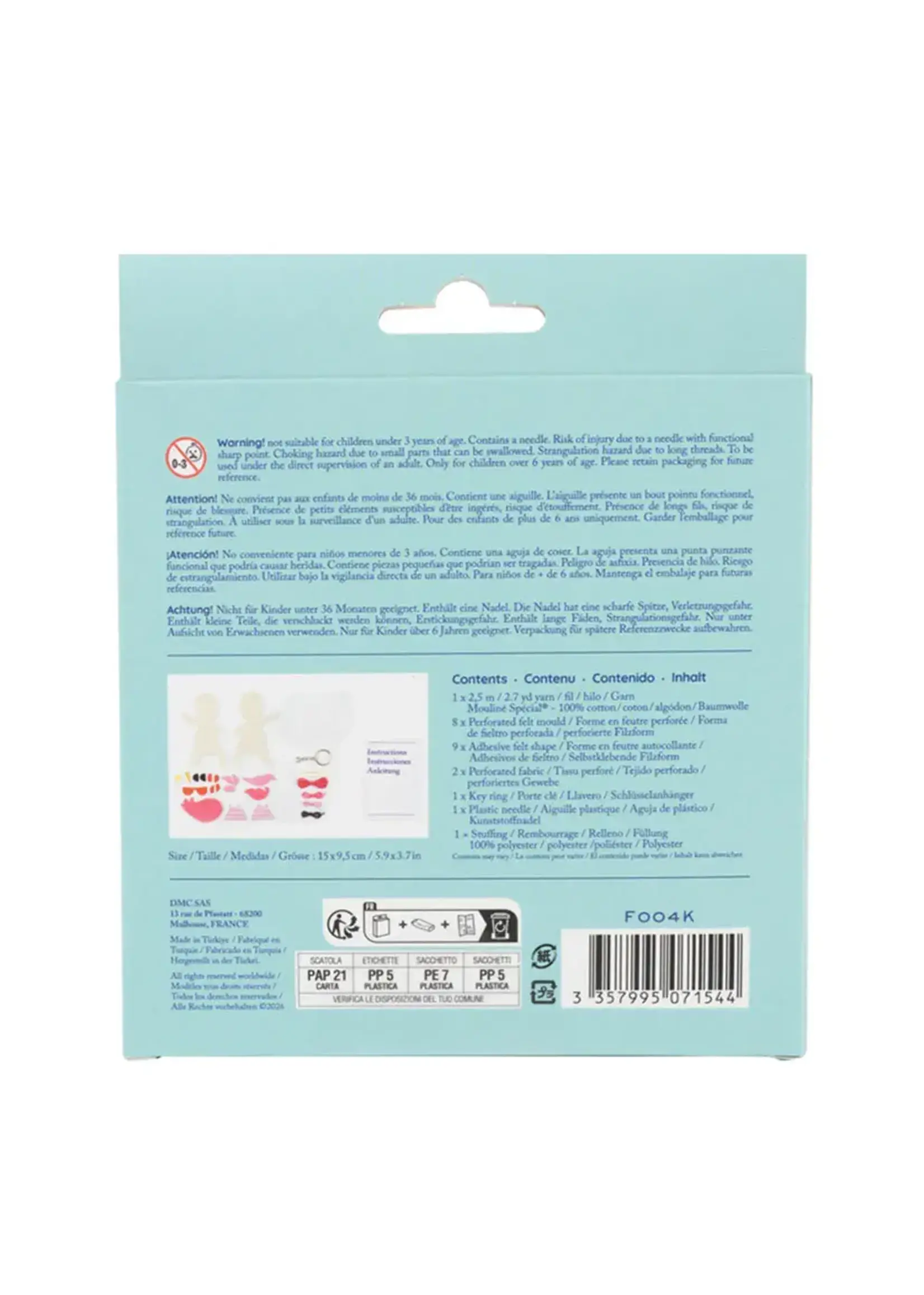 DMC KIDS' KIT  Eenhoorn Ballerina