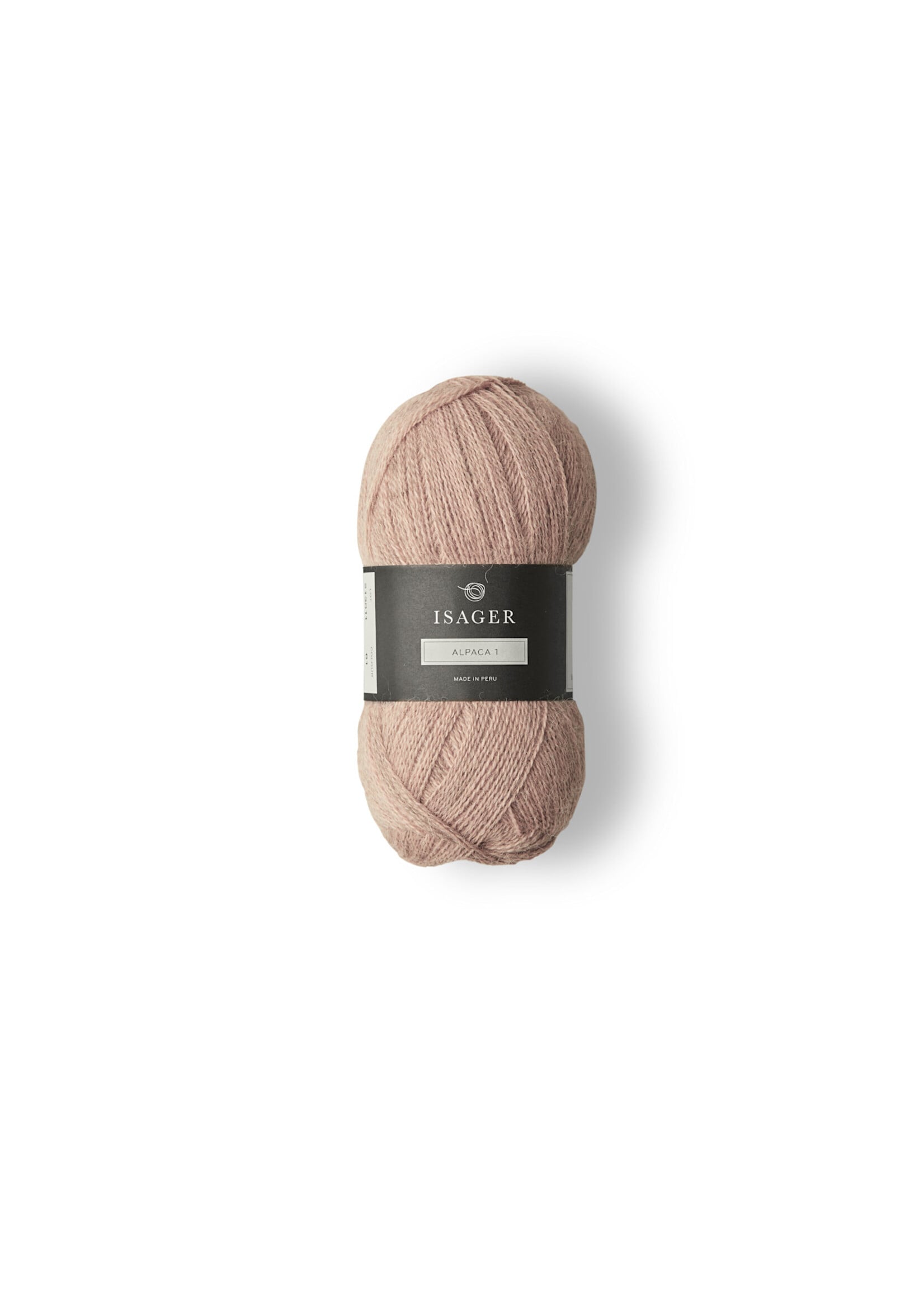 Isager Alpaca 1  Kleur: 61  Roze   50 gr