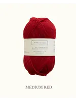 Biches et Bûches Le Petit Lambswool 50 gr Medium Red