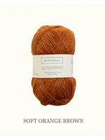 Biches et Bûches Le Petit Lambswool 50 gr  Soft Orange  Brown