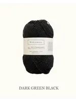 Biches et Bûches Le Petit Lambswool 50 gr  Dark Green Black