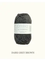 Biches et Bûches Le Petit Lambswool 50 gr  Dark Grey  Brown