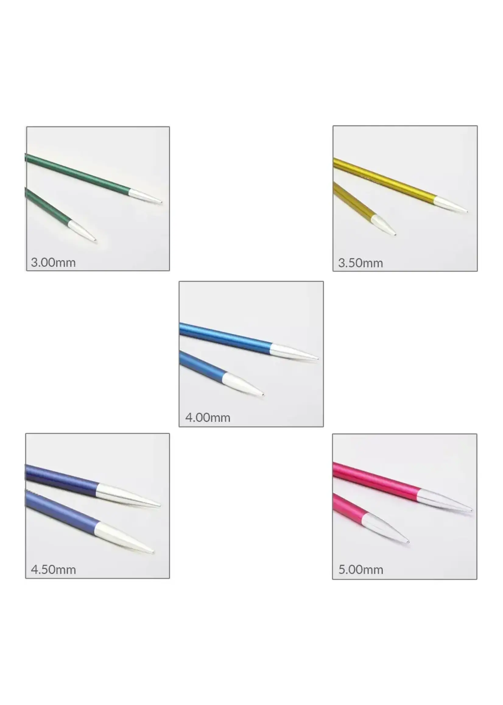 KnitPro KnitPro Zing Starter Set Breipunten 13 cm  3-5 mm