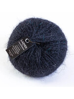 Laines du Valgaudemar Angora 100 %  kleur: Zwart   25 gr