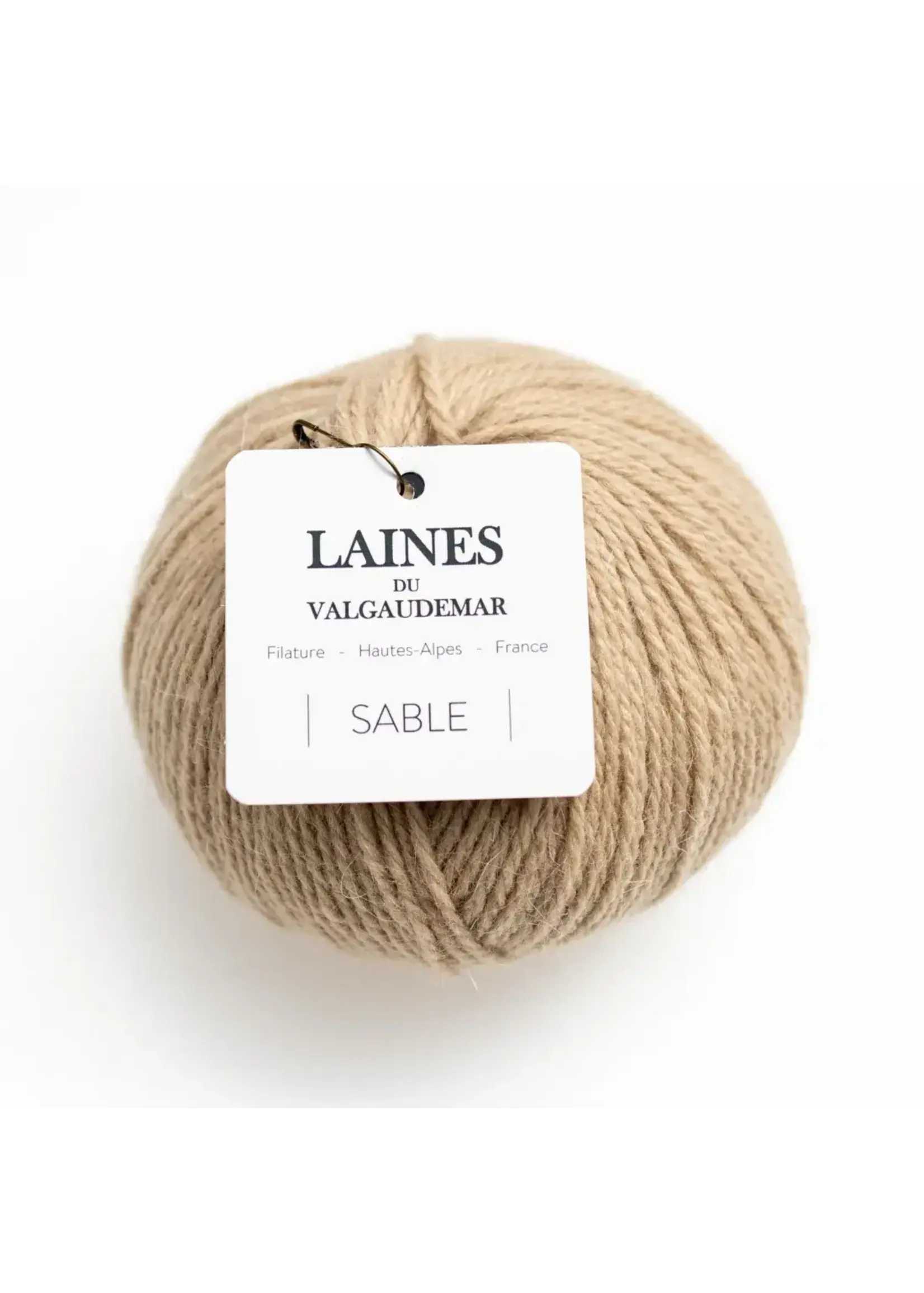 Laines du Valgaudemar SABLE Lin  50 gr