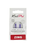 kntipro Knitpro Zing 3.75 mm breipunten 5 cm verwisselbaar