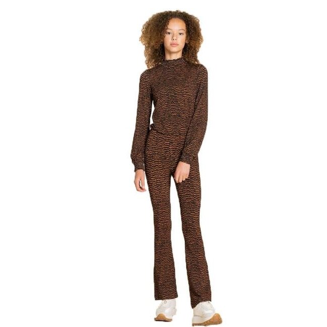 Geisha GEISHA 22527K-60 LONGSLEEVE PRINT BROWN