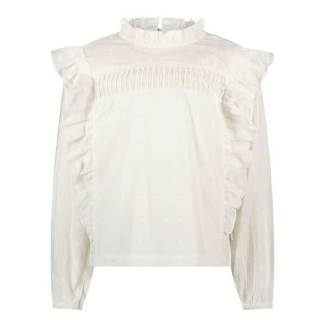 B.nosy B.NOSY Y208-5121-020 BLOUSE DAISY WHITE