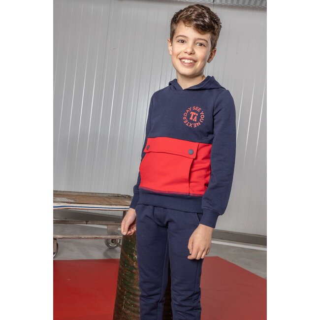 Tygo & Vito TYGO & VITO X208-6329-190 HOODIE NAVY