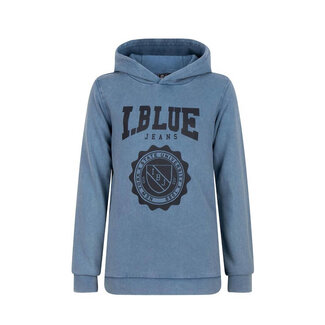 Indian Blue Jeans INDIAN BLUE JEANS IBBW22-4587-515 HOODIE GREY BLUE