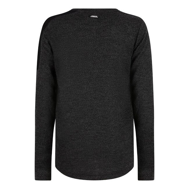 Indian Blue Jeans INDIAN BLUE JEANS IBBW22-3557 LONGSLEEVE FANCY BLACK