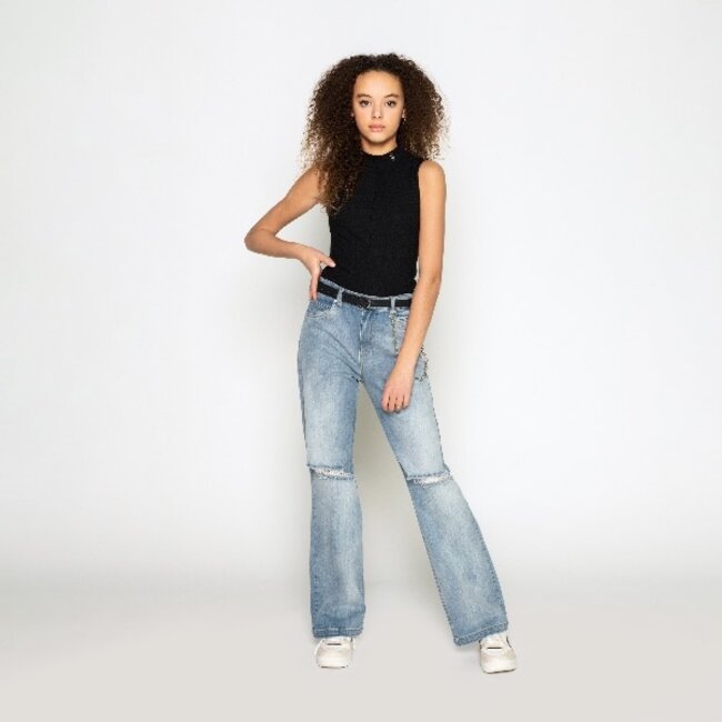 Frankie & Liberty FRANKIE & LIBERTY FL23117-03 HEATHER TOP BLACK