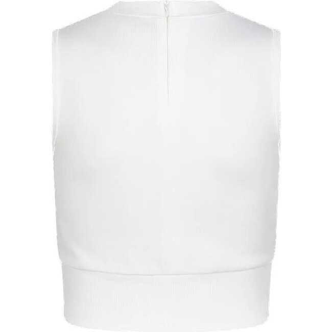 Indian Blue Jeans INDIAN BLUE JEANS IBGS23-3187-701 CROPPED OFF WHITE