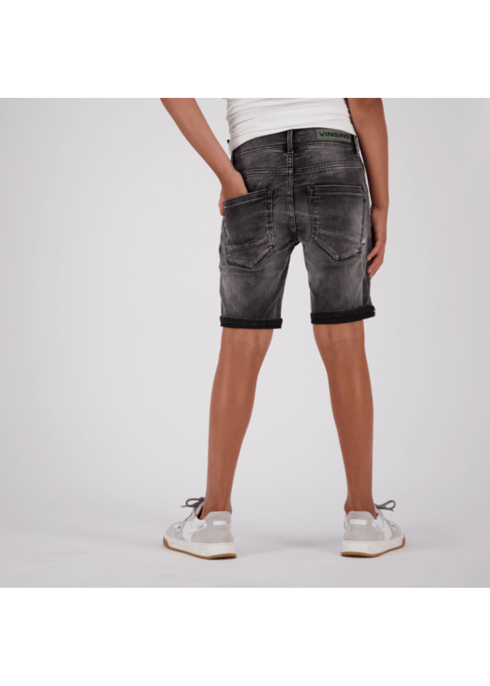 steak Meander ambulance VINGINO SS23KBD46002 CARLISIO DENIM SHORT DARK GREY - Jamies Fashion and  More