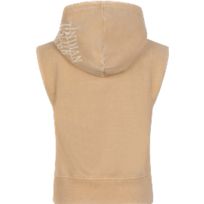 Indian Blue Jeans INDIAN BLUE JEANS IBGS23-4053-730 HOODIE SAND