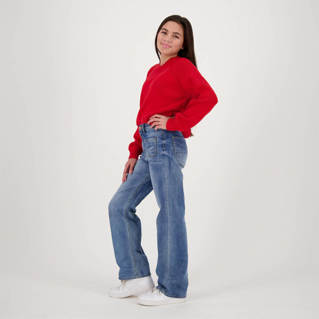 Raizzed RAIZZED R223KGD42108 MISSISSIPPI PATCHED ON POCKET JEANS  MID BLUE STONE