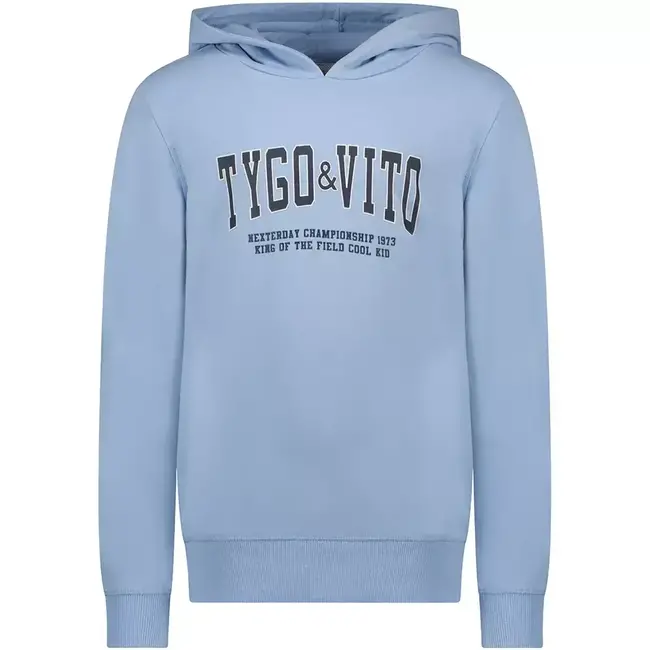 Tygo & Vito TYGO & VITO X308-6330-110 HOODIE HUUB MID BLUE