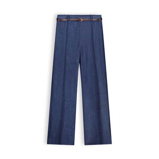 Nobell NOBELL Q308-3604-110 SLIM PALAZO PANTS BLUE