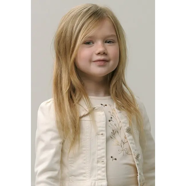 Le Chic LE CHIC C312-5403-008 NOMSA T-SHIRT IVORY