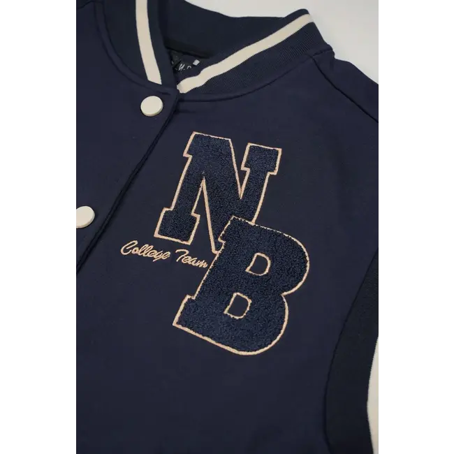 Nobell NOBELL Q312-3306-110 SLEEVELESS JACKET NAVY BLAZER