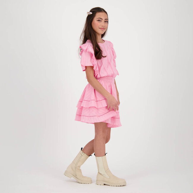 Vingino VINGINO CR24KGN62003 PLEUN DRESS PINK