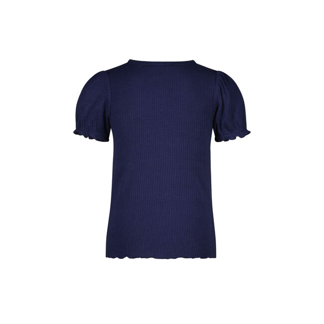 Like Flo LIKE FLO F402-5424-190 RIB T-SHIRT NAVY