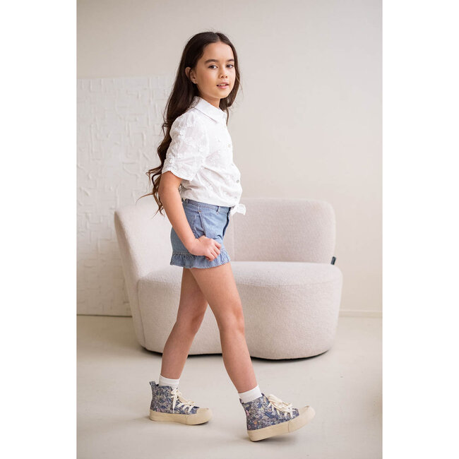 Like Flo LIKE FLO F402-5140-001  BLOUSE OFF WHITE