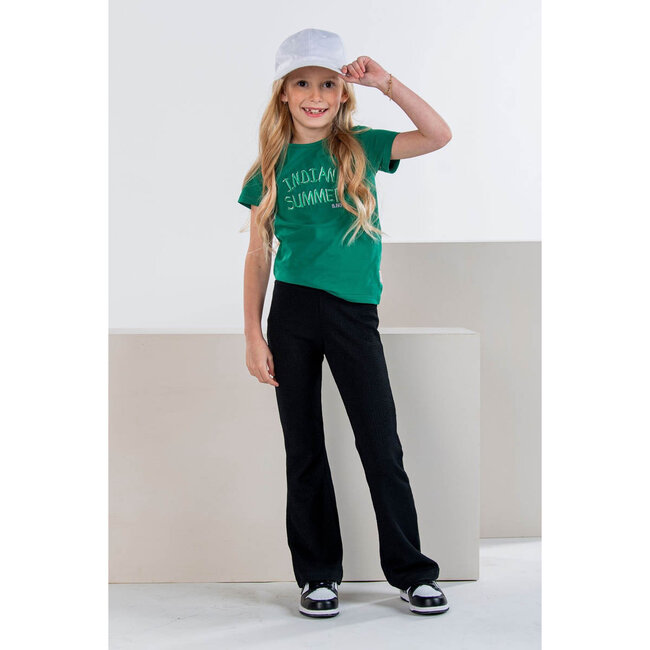B.nosy B.NOSY Y402-5626-099 ISA FLARED PANTS BLACK