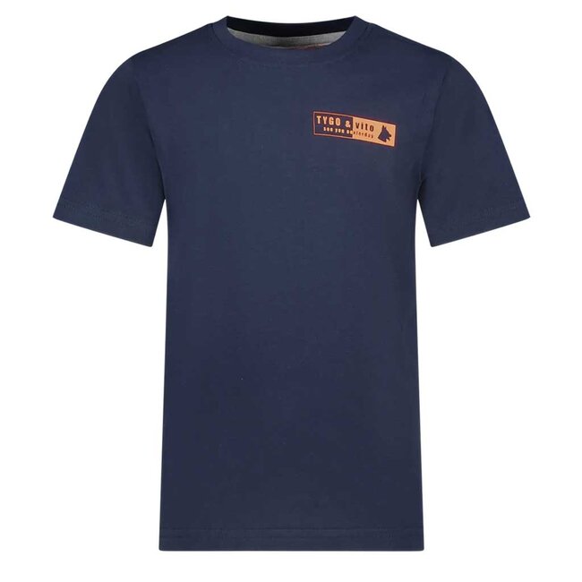 Tygo & Vito TYGO & VITO X312-6400-190 SHIRT TIJN NAVY