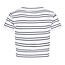 Indian Blue Jeans INDIAN BLUE JEANS IBGS24-3168-900  CROPPED STRIPE T-SHIRT WHITE