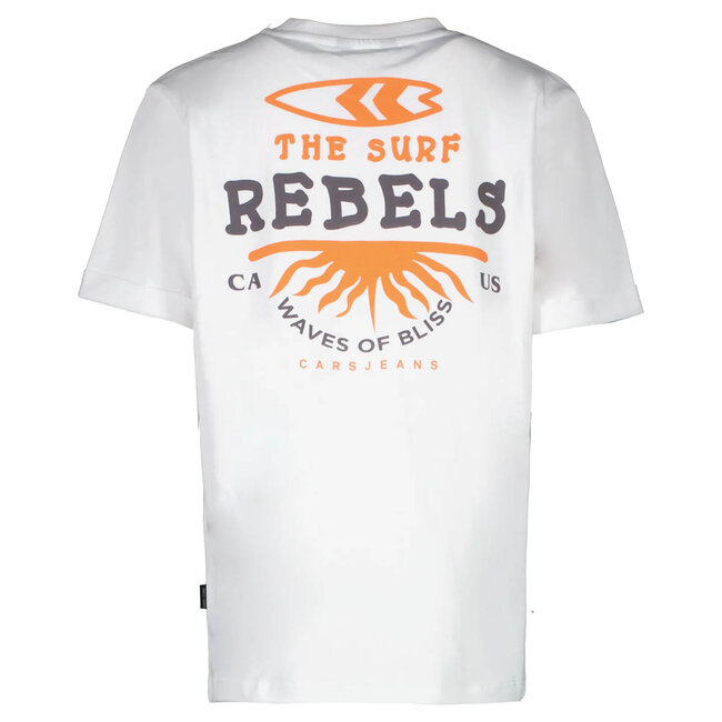 Cars Jeans CARS 5501523 RADHEM T-SHIRT WHITE