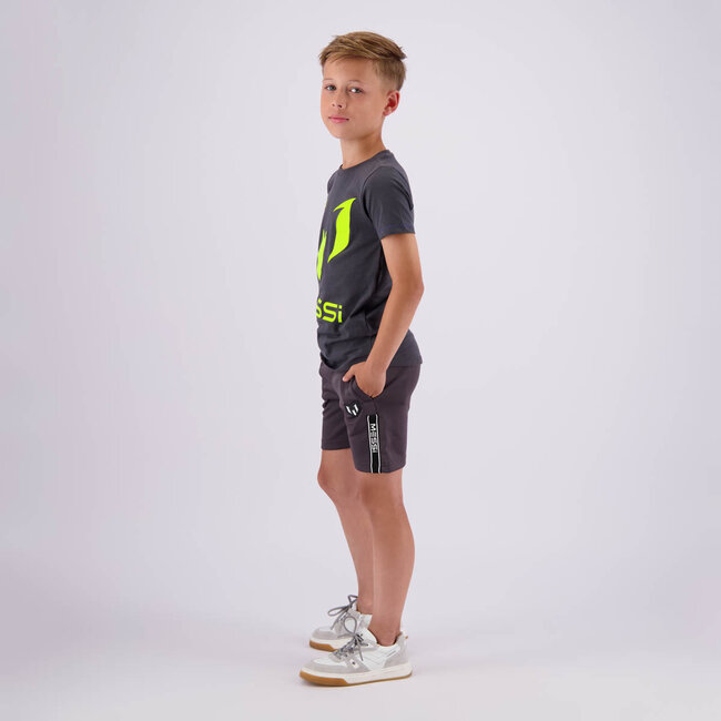 Vingino x Messi VINGINO C113KBN30001-1601 LOGO TEE METALLIC GREY