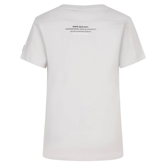 Indian Blue Jeans INDIAN BLUE JEANS 960050 IBBW24-3693-1112 T-SHIRT GREY