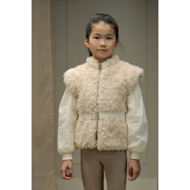 Le Chic LE CHIC C408-5105-012 EMARO BODYWARMER DREAMY CREAMY