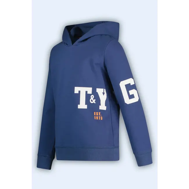 Tygo & Vito TYGO & VITO X408-6332-144 HOODIE HAVEN JEANS BLUE