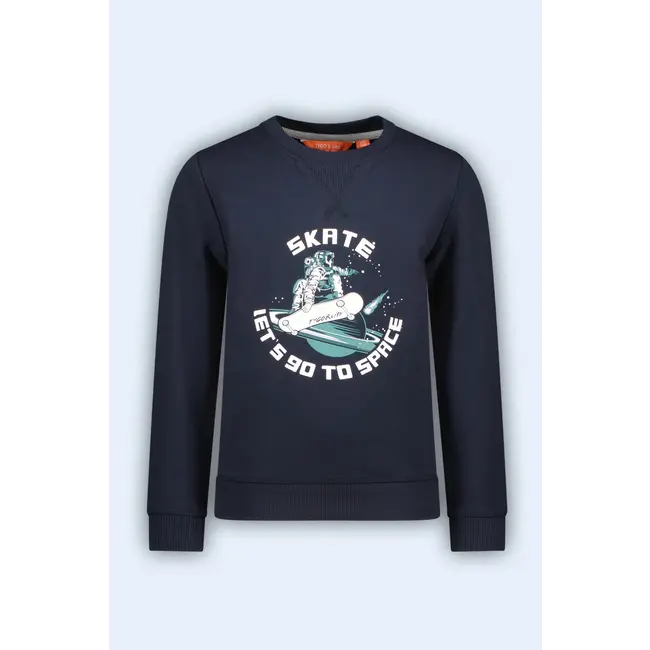 Tygo & Vito TYGO & VITO X408-6313-190 SWEATER STEN NAVY
