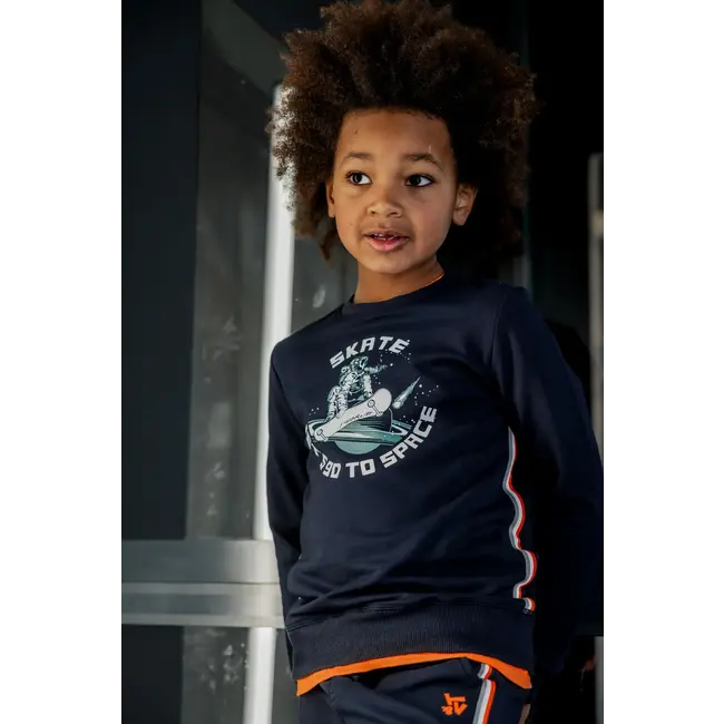 Tygo & Vito TYGO & VITO X408-6313-190 SWEATER STEN NAVY