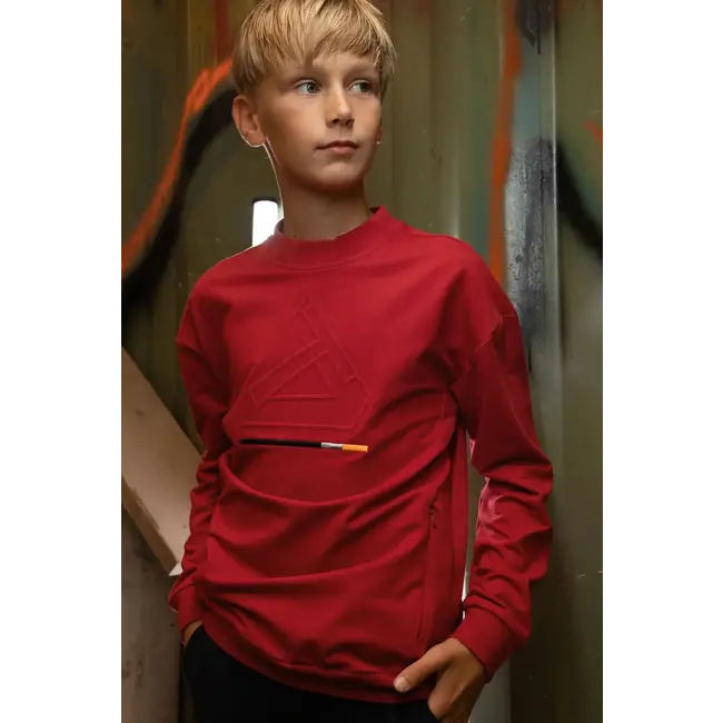 Tygo & Vito TYGO & VITO X409-4306-217 DAAN SWEATER RED