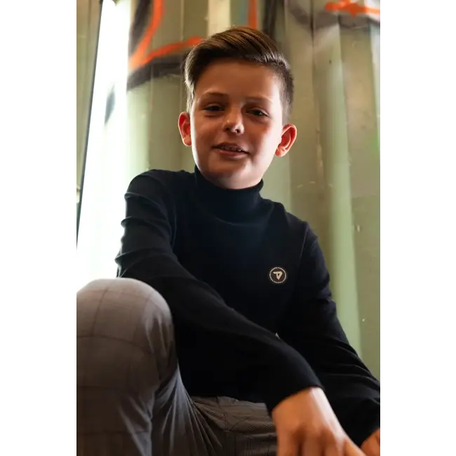 Tygo & Vito TYGO & VITO X409-4320-099 DASH COL SWEATER BLACK