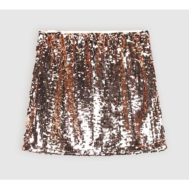 Nobell NOBELL Q409-3725 NADIN MINI SKIRT ROSY SAND